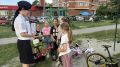 В Новороссийске сотрудники Госавтоинспекции провели акцию «Безопасный двор»