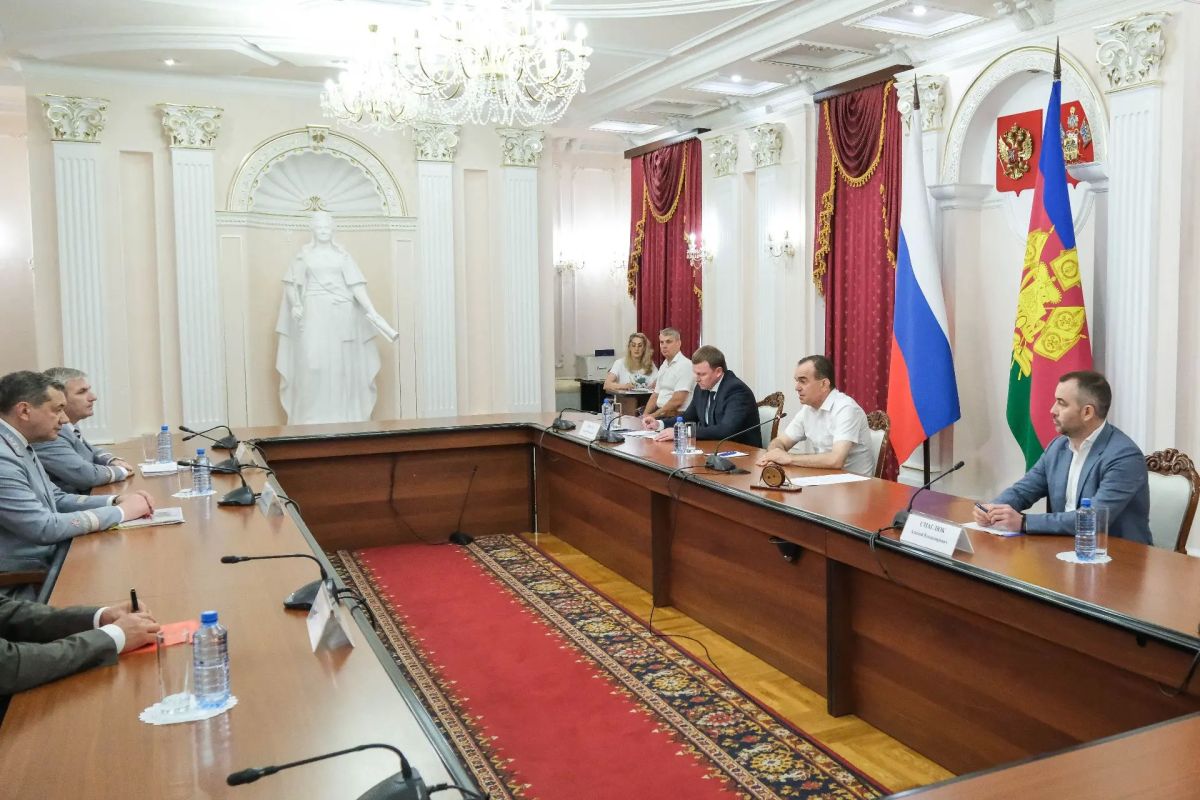 Губернатор Кубани встретился с руководством Северо-Кавказской железной дороги