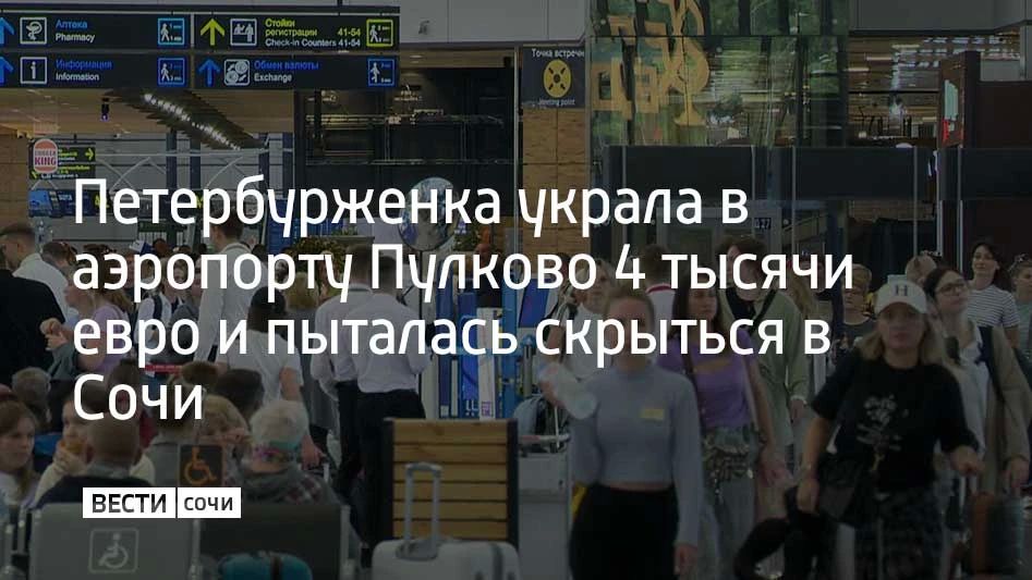 В аэропорту Пулково женщина нашла на парковке чужую сумку, забрала из нее 4 тысячи евро и вернула остальные вещи в стол находок