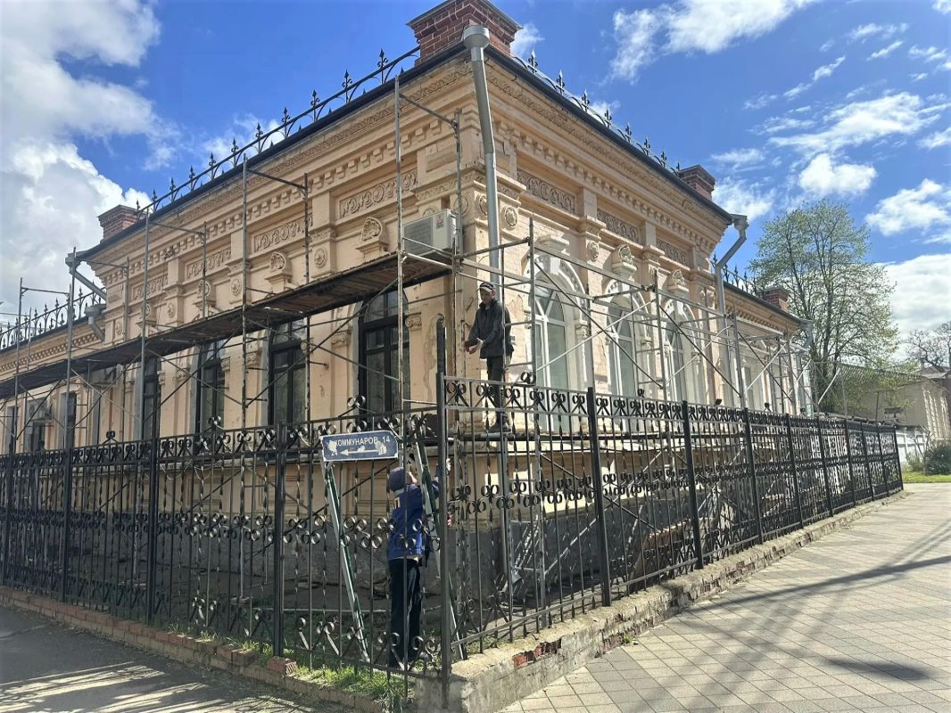 В Краснодаре реставрируют объект культурного наследия регионального значения – здание детского сада №36
