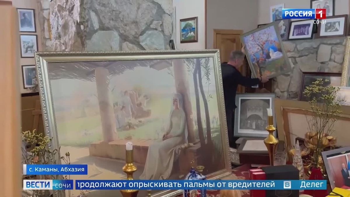 В Абхазии на полотнах изобразят все храмы республики
