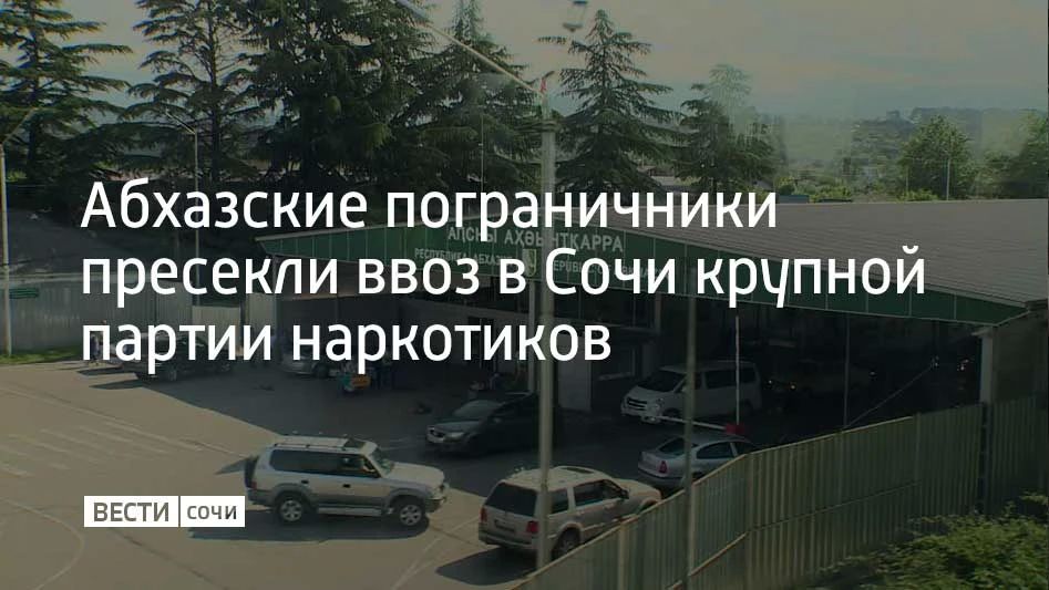 Запрещенные вещества из соседней республики в Россию пытался провезти житель Абхазии