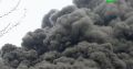 Армавире из-за налета дронов вспыхнул пожар на нефтебазе