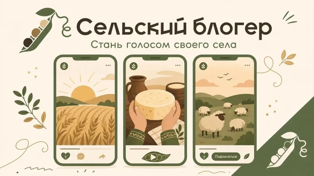 Медиацентр «Дом журналистики» запускает бесплатную образовательную программу «Сельский блогер» для жителей сельских территорий Кубани