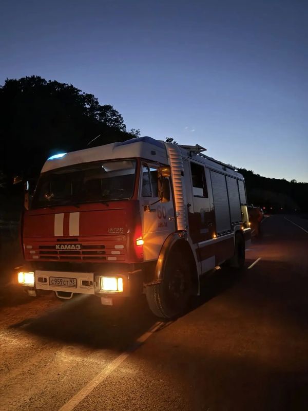 В районе села Варваровка тушат лесной пожар