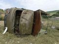 Женщина погибла в перевернувшемся автомобиле