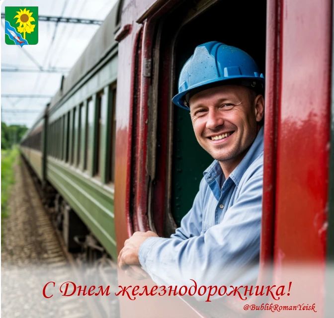 Уважаемые работники и ветераны железнодорожного транспорта Ейского района! Примите искренние поздравления с профессиональным праздником!