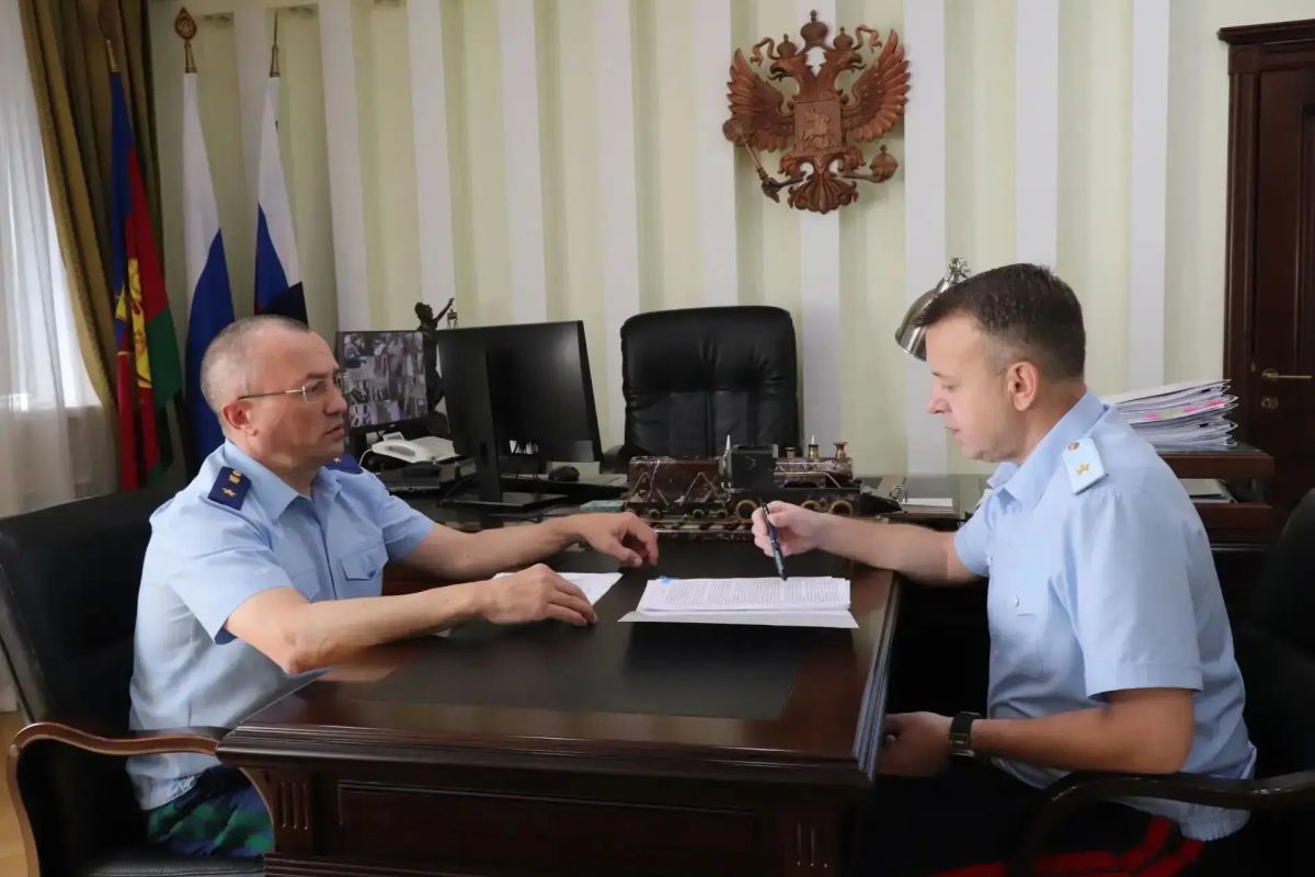 Южный транспортный прокурор Сергей Сафинов в рамках рабочей поездки посетил Краснодарский край