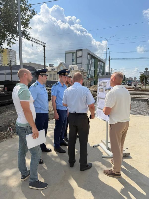 Заместителем прокурора города Краснодара проверен ход реконструкции въездных дорог города