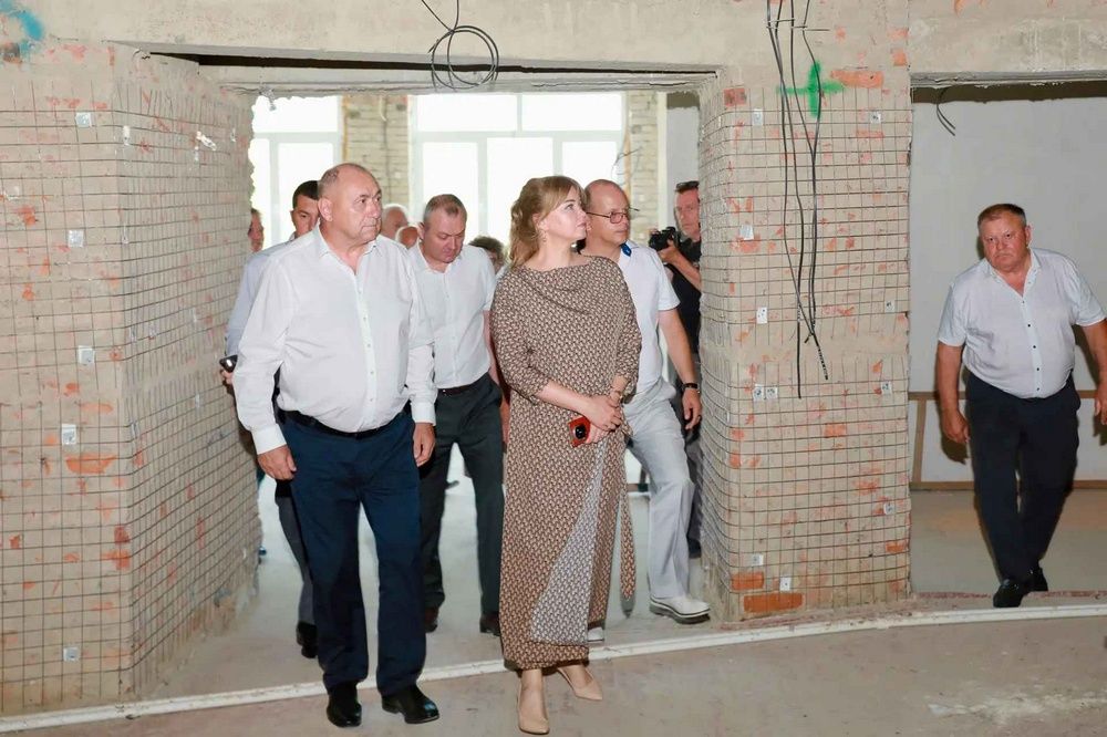 В хуторе Ханьков Славянского района завершают строительство Дома культуры