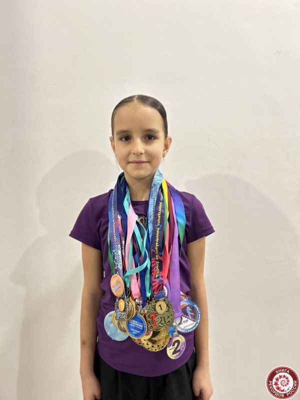 9-летняя спортсменка из Краснодара установила рекорд России