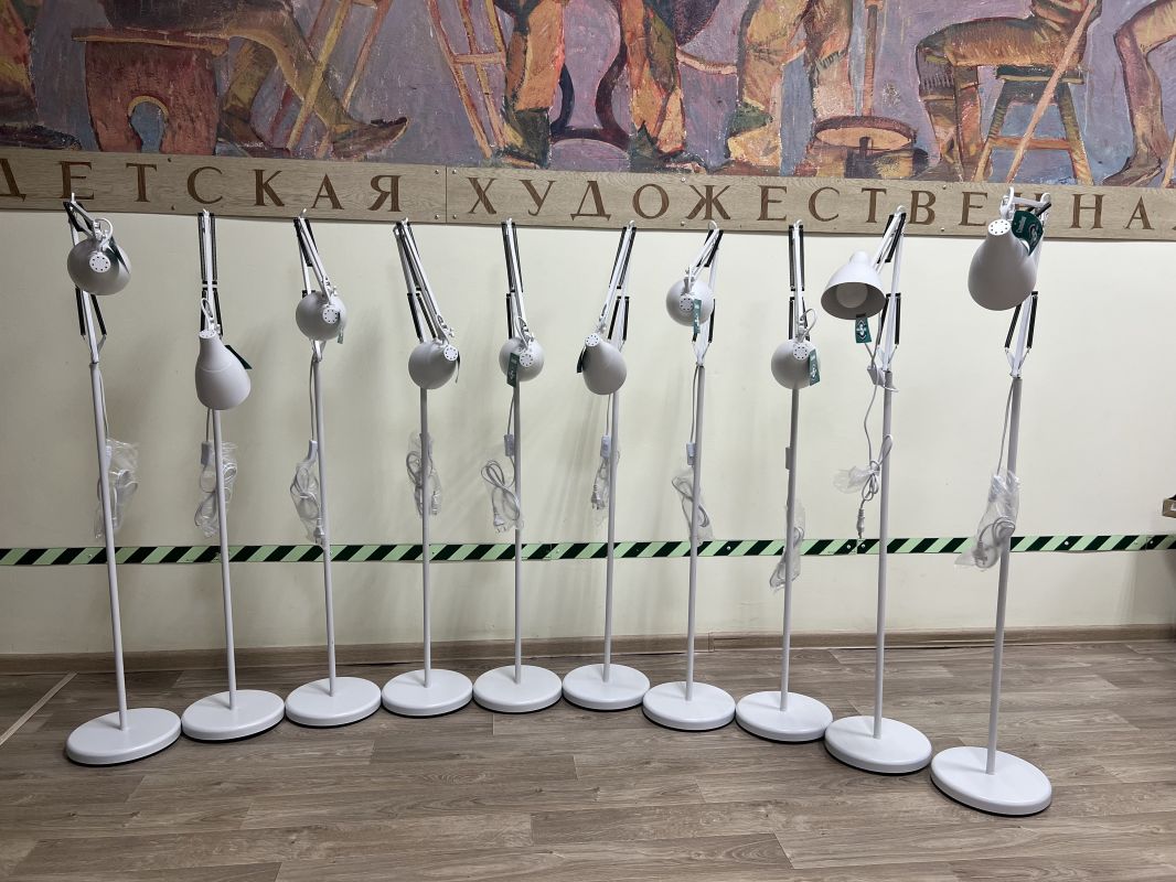 Детская художественная школа станицы Старощербиновской получила новое оборудование по нацпроекту «Семья»