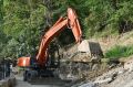 В Сочи оползень повредил магистральный водовод