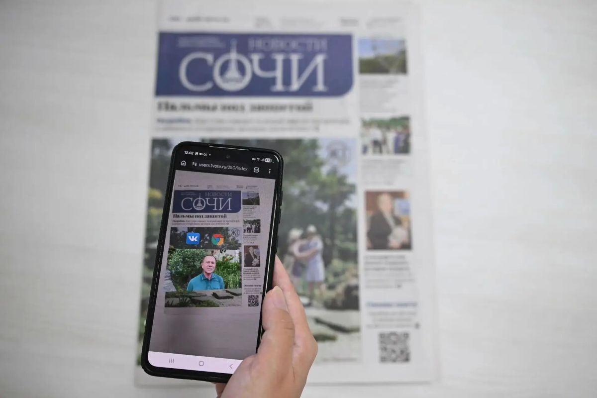 Проект «Живая газета» муниципальной газеты «Новости Сочи» собрал уже свыше 20 тысяч просмотров