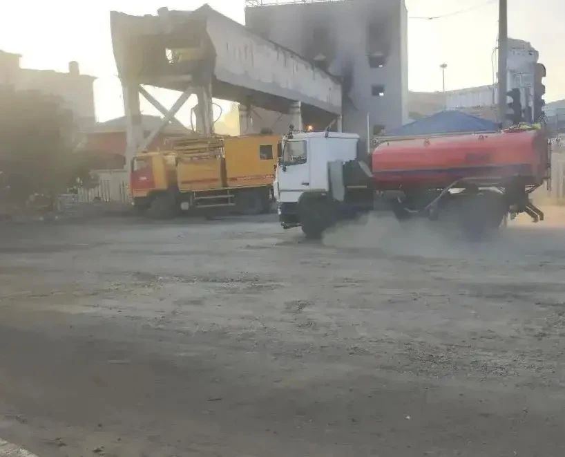 В Новороссийске восстановлено движение по улице Магистральной