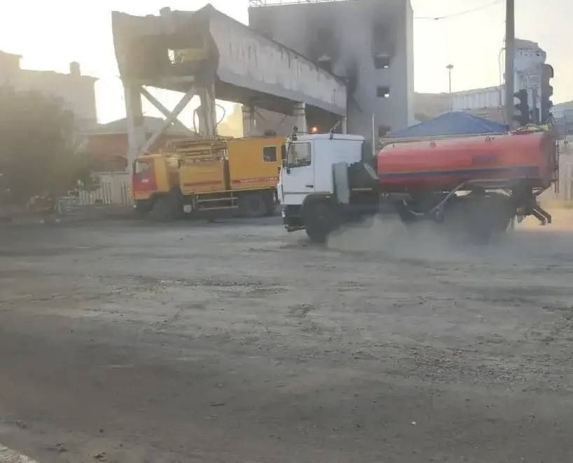Движение транспорта по улице Магистральной полностью восстановлено