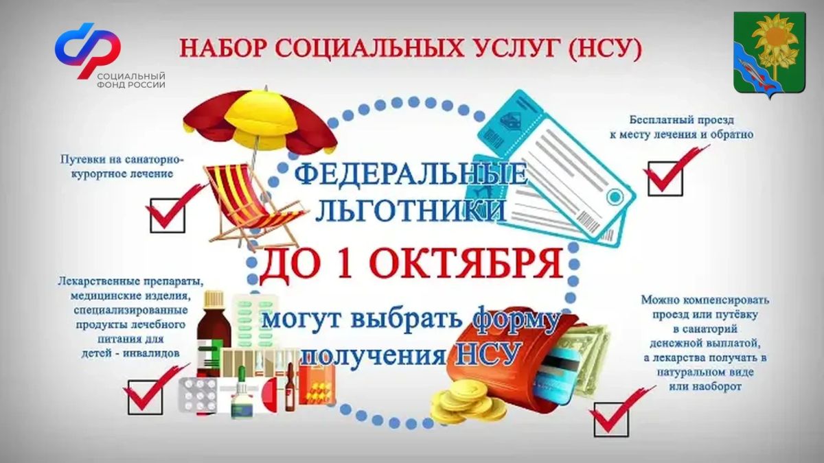 599 тыс. кубанцев могут до 1 октября изменить форму получения набора социальных услуг