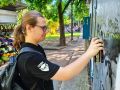 В Сочи в ходе антинаркотического рейда молодежь ликвидировала более 50 наркотрафаретов