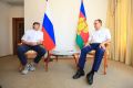 Сергей Кравцов и Вениамин Кондратьев провели рабочую встречу в Краснодаре