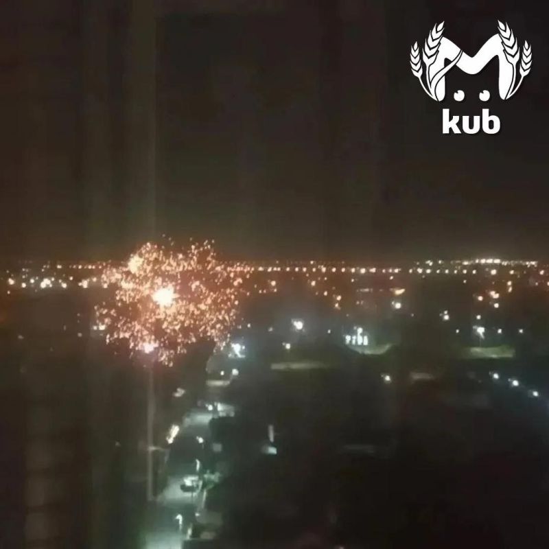 Жители Краснодара устроили запуск салюта во время объявленной опасности атаки БПЛА
