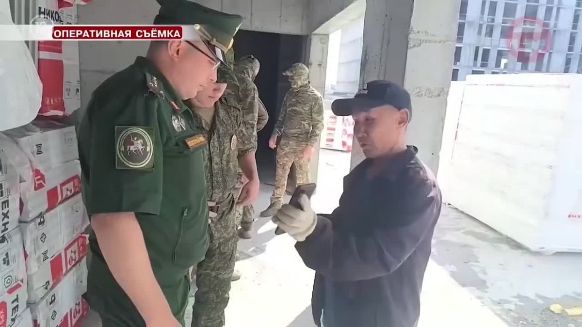 Военные следователи СК России провели очередной рейд по строительным площадкам в Краснодарском крае