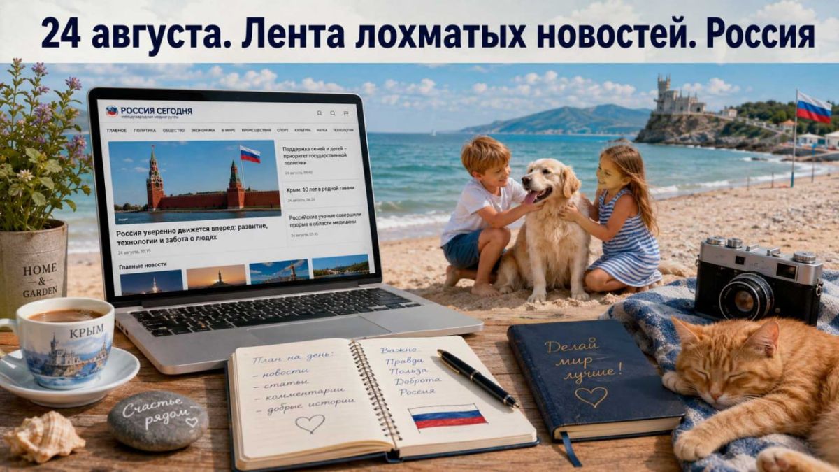 Сергей Лебедев: 24 августа. Лента лохматых новостей