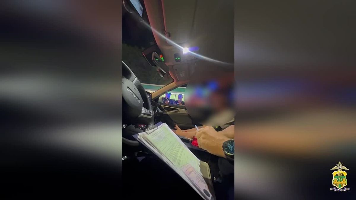 В Анапе задержан водитель за нарушение общественного порядка и ПДД