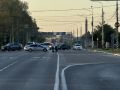 В районе пожара на плавнях временно ограничено автомобильное движение