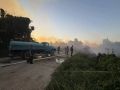 Спасатели не дают пожару перекинуться на дома в Анапе: огонь прошёл около 25 га
