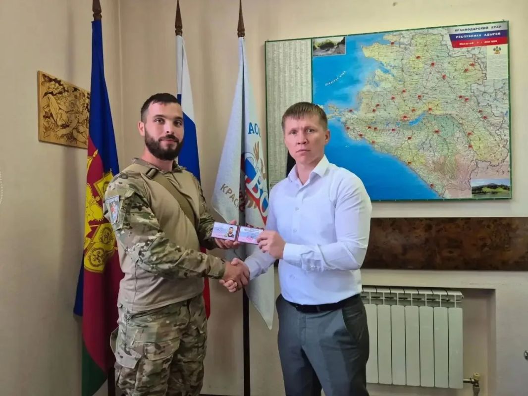 Владислав Бучацкий возглавил представительство Ассоциации ветеранов СВО Краснодарского края по Ейскому району
