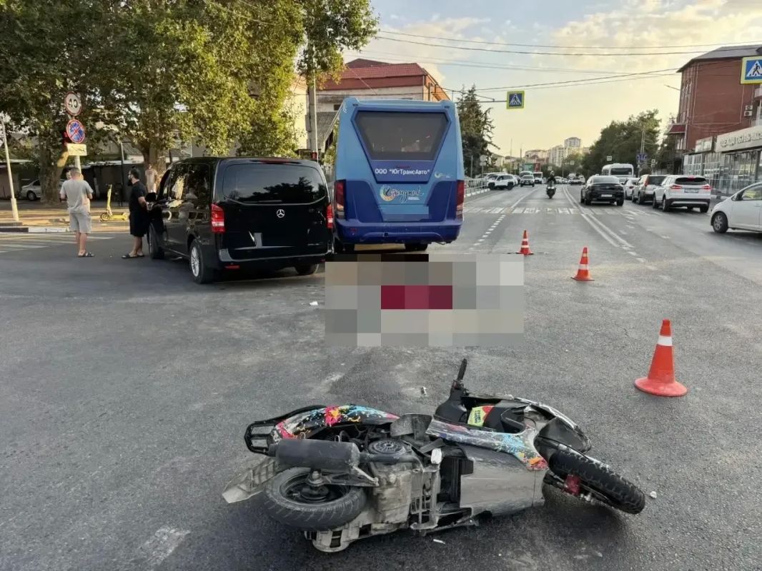 Мопедист погиб в аварии на встречной полосе
