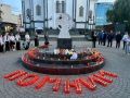 У Войскового собора святого Александра Невского состоялась акция «Мы за мир»