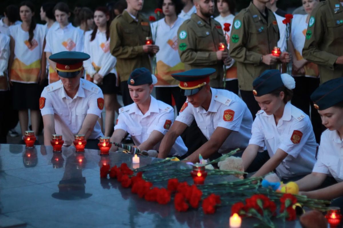 Жители Кубани почтили память жертв террористических актов
