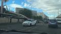 Труба котельной обрушилась прямо на оживлённую дорогу в Краснодаре