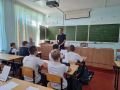 Транспортные полицейские Краснодара провели урок безопасности для школьников