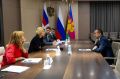 Оксана Лут и Вениамин Кондратьев обсудили развитие АПК Краснодарского края