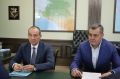 Юрий Бурлачко провел встречу главой Приморско-Ахтарского муниципального округа