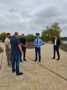 Прокурор Брюховецкого района Дмитрий Гаврилов проверил ход благоустройства общественной территории в ст. Брюховецкой в рамках регионального проекта «Формирование комфортной городской среды»