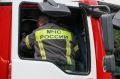В Новороссийске загорелось предприятие из-за обломков БПЛА