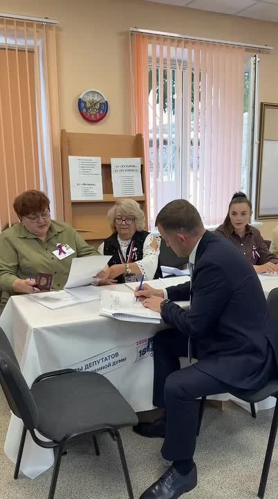 Мэр Краснодара проголосовал