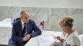 Председатель Думы Геленджика Михаил Димитриев проголосовал на выборах