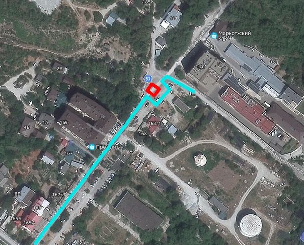Вниманию автолюбителей, перекрытие участка улицы Новороссийская