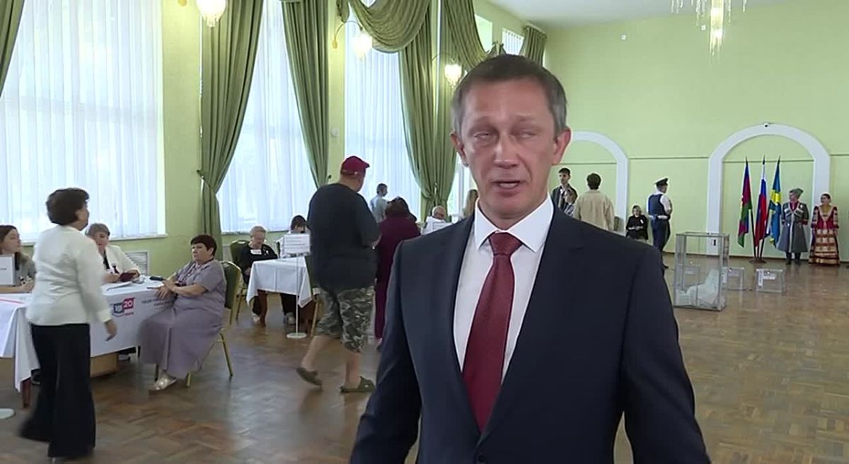 В выборах депутатов Госдумы принял участие председатель Совета Вячеслав Вовк