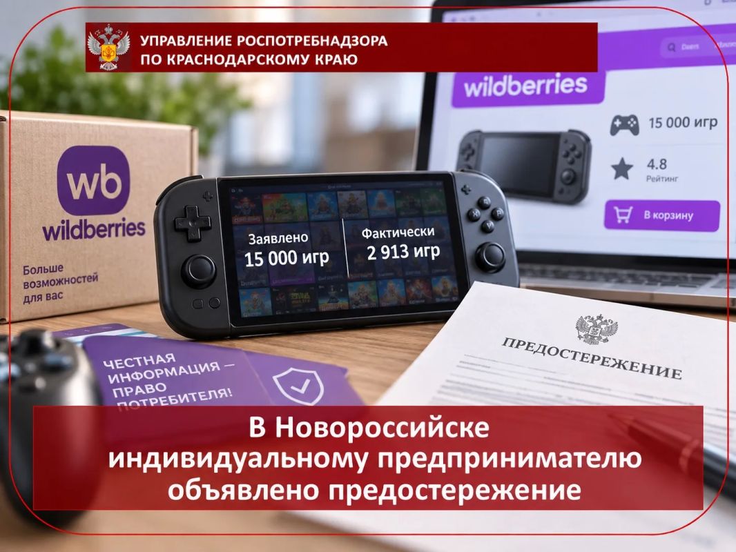В Новороссийске индивидуальному предпринимателю обьявлено предостережение