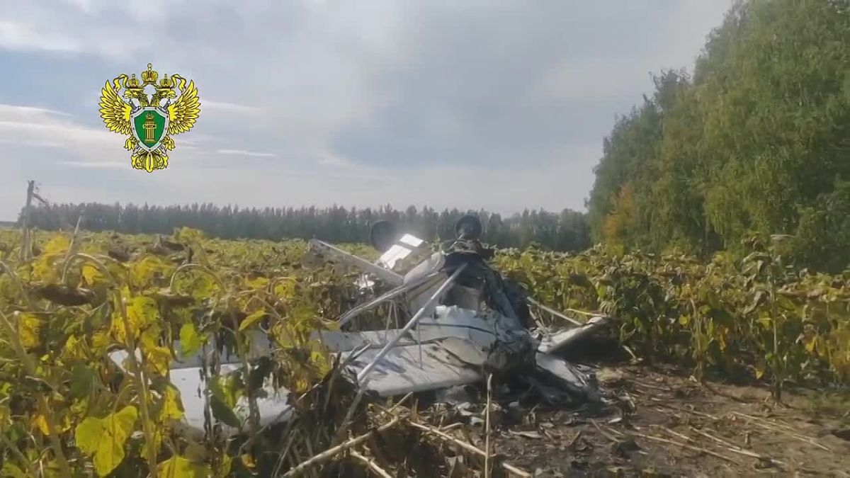 Пострадал пилот из-за жёсткой посадки в полях в Ульяновской области
