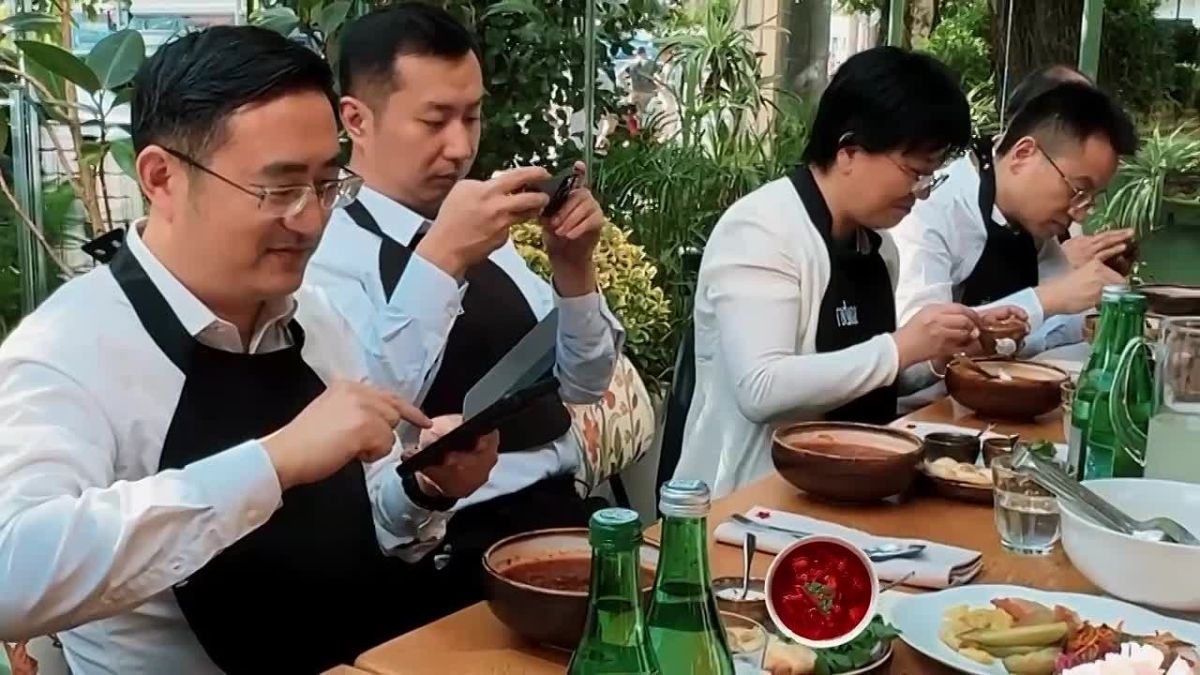 Как борщ на Кубани гостей из Китая удивил