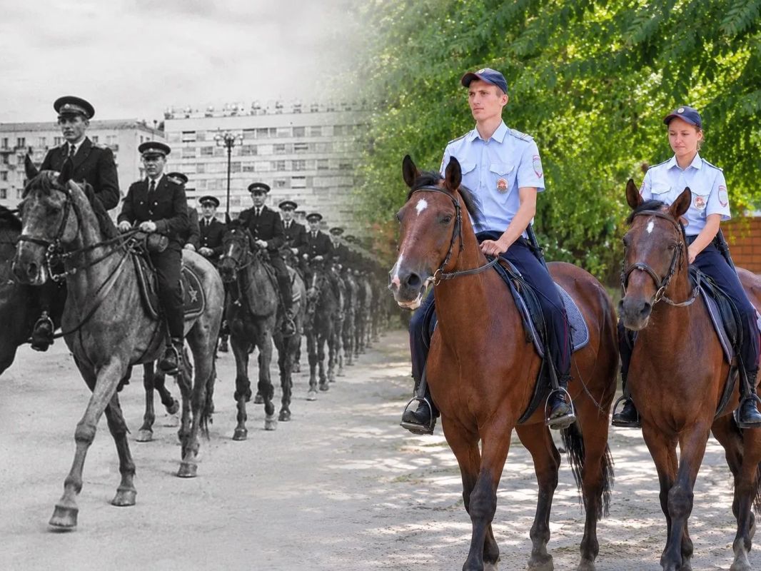 #Ретроспектива: служба верхом
