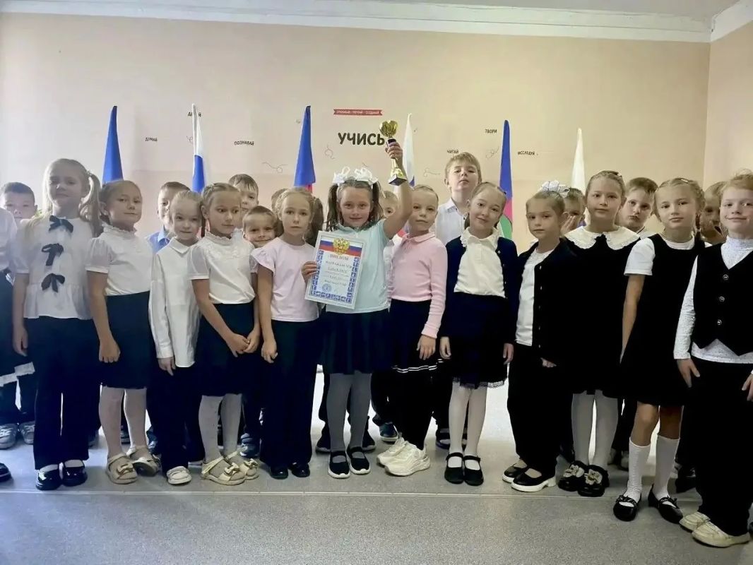 Кубок за сплочённость: названы лучшие классы ГТО в школе № 15 г. Ейска