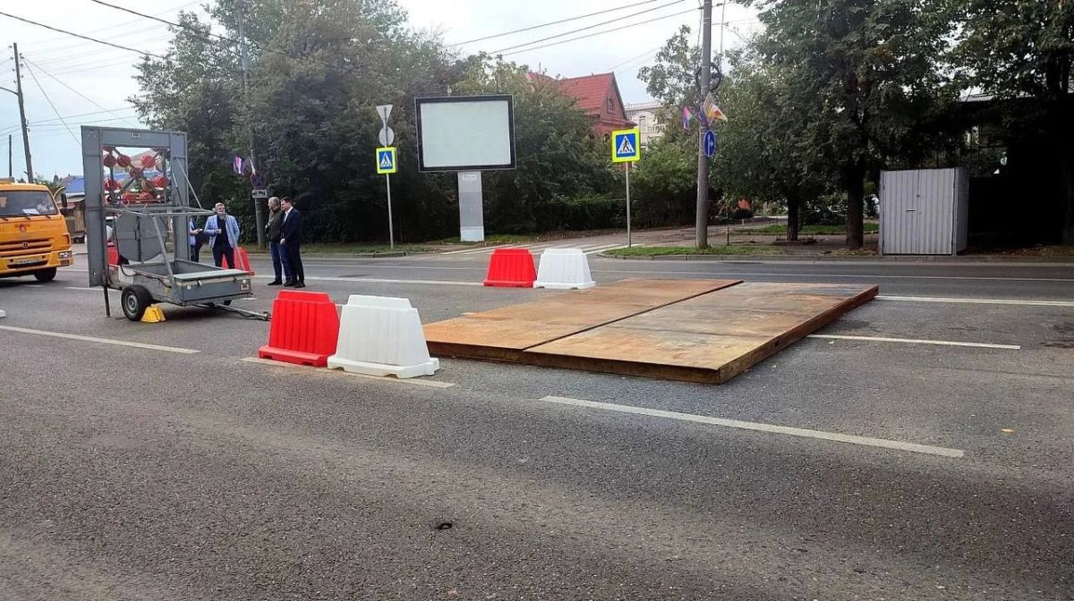 Восстановление коллектора на Красных Партизан в Краснодаре займет минимум два месяца