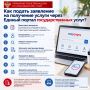 Как подать заявление на получение услуги через Единый портал государственных услуг?
